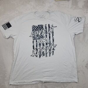 Grunt Style T Shirt‎ Men XXXXL Patriot Military Veteran Tactical Love Leave 229